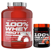 Scitec Nutrition 100% Whey Protein - 2,35kg + Creatine 300 gr + Bonus NirooX Nutrition.